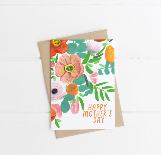 Happy Mother's Day | Blooms | A6 Card