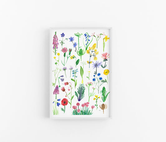 Wildflowers | A4 Print