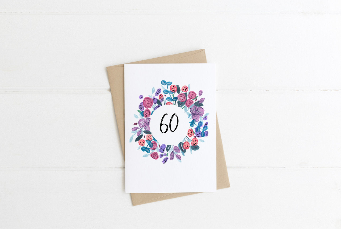 60th Birthday | A6 Card