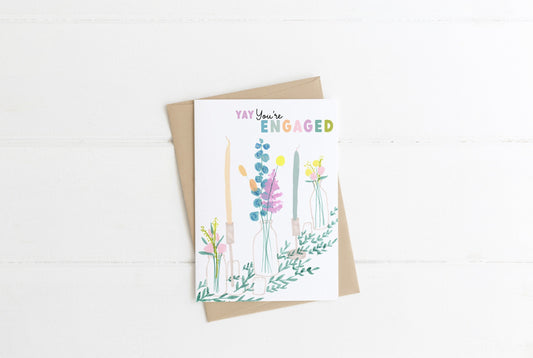 Yay you're engaged! | A6 Card